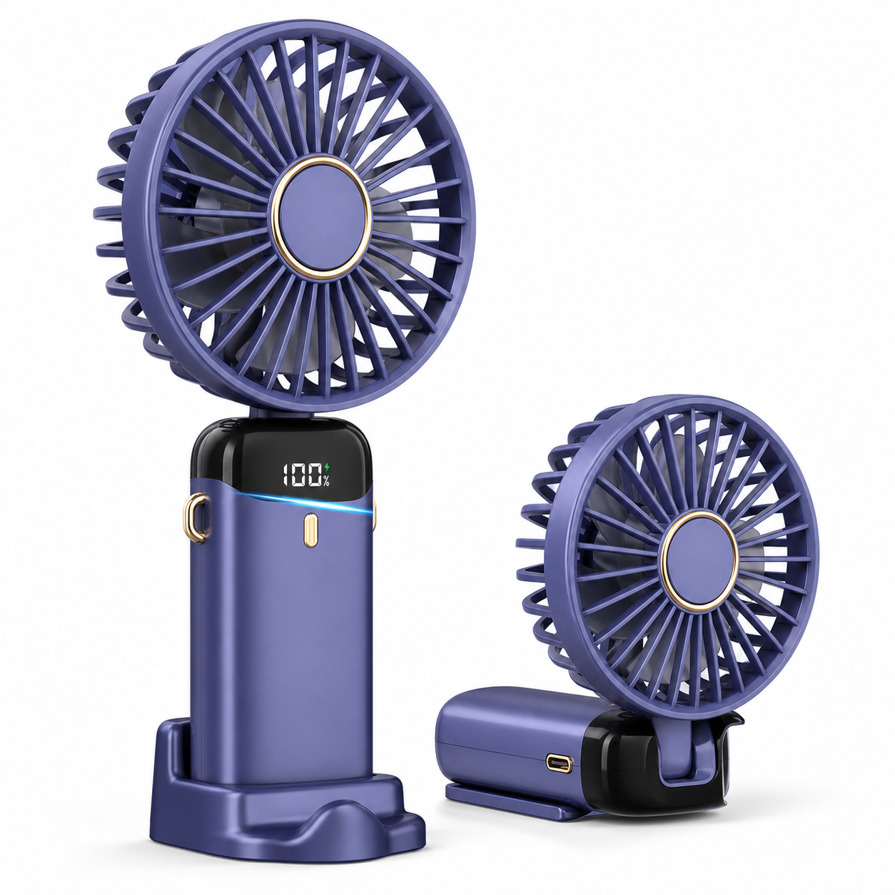 Mini ventilateur pliable 5 vitesses